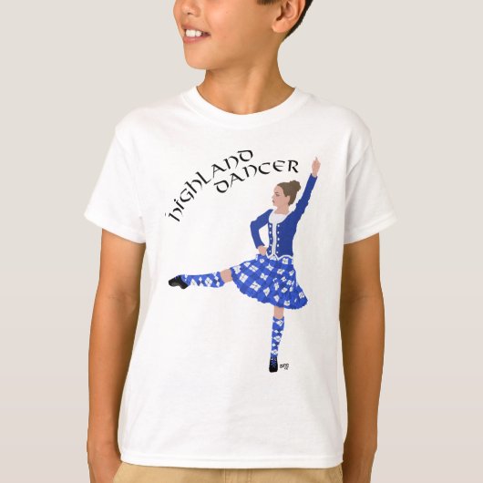 T-shirt Highland Dancer (Devant)