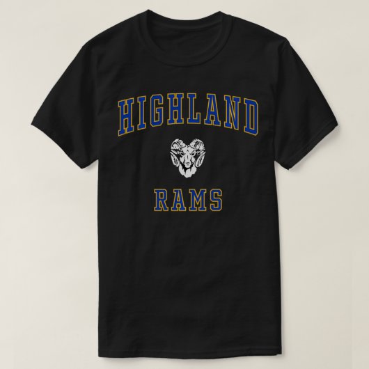 T-shirt Highland High School (Design devant)