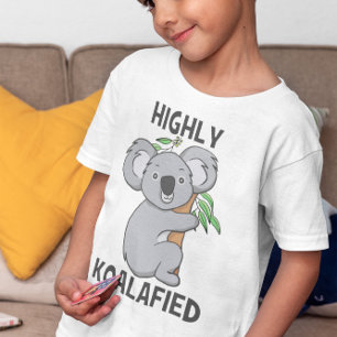 T-shirt Highly Koalafied Koala