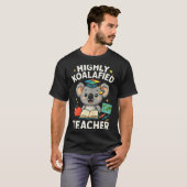 T-shirt Highly Koalafied Teacher - Funny Koala Bear Tank T (Devant entier)