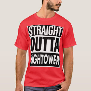 T-shirt Hightower Name Stright Outta Hightower