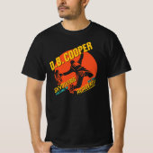 T-shirt Hijacker DB Cooper Shirt, DB Cooper Lives DB Coope (Devant)