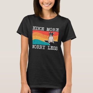 T-shirt Hike More Worry Less French Bulldog