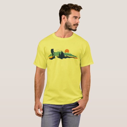 T-SHIRT HIKEATHON 1976 (Devant entier)