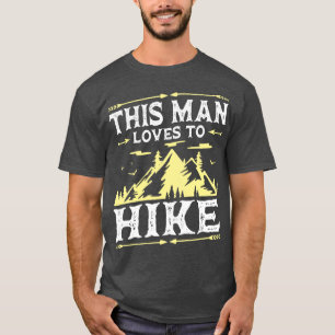 T-shirt Hiker Papa Mountains
