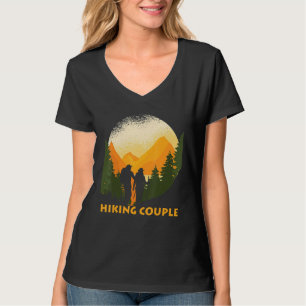 T-shirt Hiking Couple It S Another Half Mile Mountain Hike