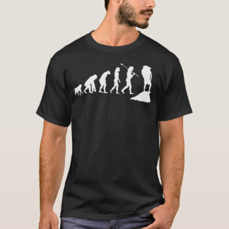 T-shirt Hiking Evolution Mountaineering Mountain Climber H