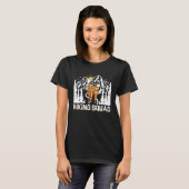 T-shirt Hiking Squad Camping Hiking Team Outdoor Activity  (Devant entier)