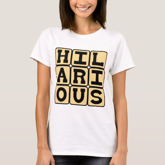 T-shirt Hilarant, MDR (Devant)
