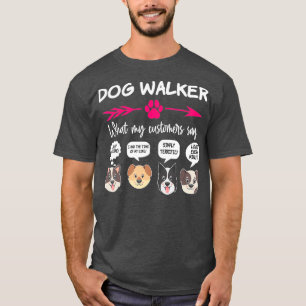 T-shirt Hilaried Chien Walker Cadeaux Pups Drôle Chien Ani
