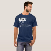 T-shirt Hilarious Pig Definition  Funny Bacon Lover (Devant entier)