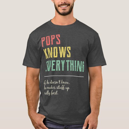 T-shirt Hilarious Pops (Devant)