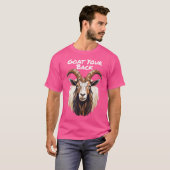 T-shirt Hilarious Supportion Fun Chèvre (Devant entier)