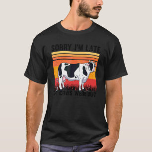 T-shirt Hilarious Vaches Élevage Agriculteurs Fermes de fu