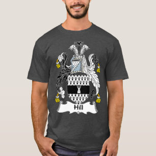 T-shirt Hill Armoiries de la famille Crest