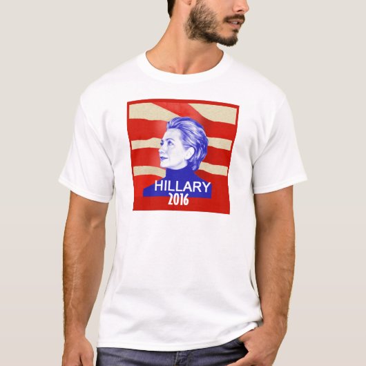 T-SHIRT HILLARY 2016 (Devant)