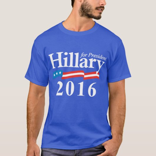 T-shirt Hillary 2016 (Devant)