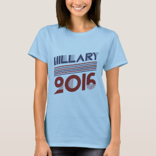 T-SHIRT HILLARY 2016 STYLES VINTAGES - .PNG