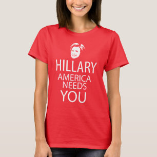 T-shirt Hillary à la présidence