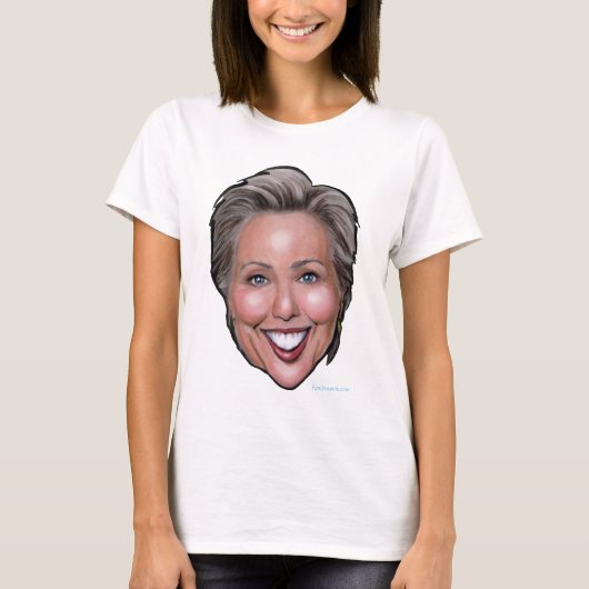 T-shirt Hillary Clinton (Devant)