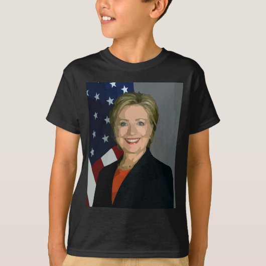 T-shirt hillary clinton (Devant)