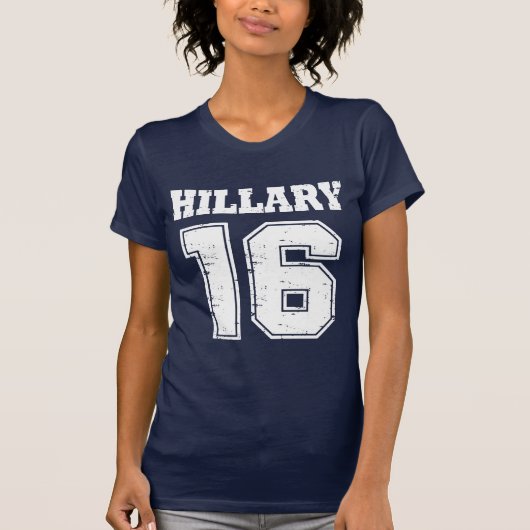 T-shirt Hillary Clinton 2016 (Devant)