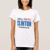 T-shirt Hillary Clinton 2016 (Devant)