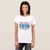 T-shirt Hillary Clinton 2016 (Devant entier)
