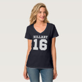 T-shirt Hillary Clinton 2016 (Devant entier)