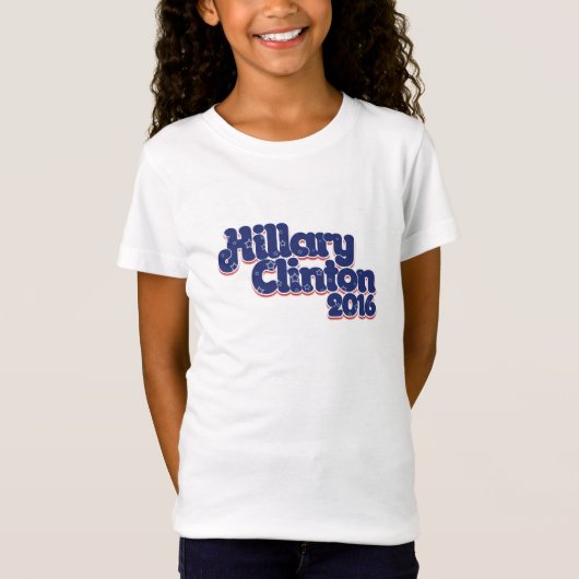 T-Shirt Hillary Clinton 2016 (Devant)