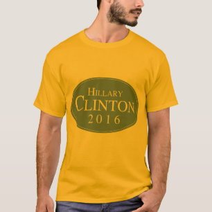 T-SHIRT HILLARY CLINTON 2016 OVALESQUE - .PNG