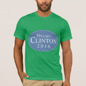 T-SHIRT HILLARY CLINTON 2016 OVALESQUE - .PNG (Devant)