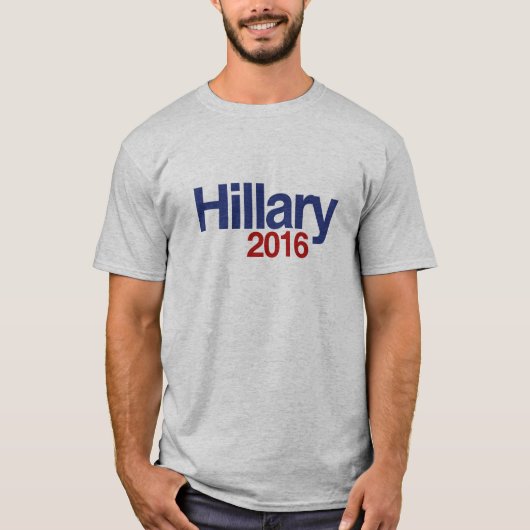 T-shirt HILLARY CLINTON 2016.png (Devant)