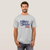 T-shirt HILLARY CLINTON 2016 SIMPLE.png (Devant entier)