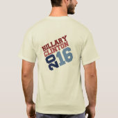 T-shirt HILLARY CLINTON 2016 SWAY.png (Dos)
