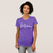 T-shirt Hillary Clinton Autograph (Devant entier)