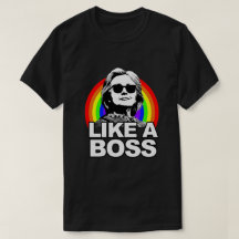 Hillary Clinton chemise d'arc-en-ciel "comme