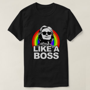 T-shirt Hillary Clinton chemise d'arc-en-ciel "comme