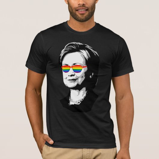 T-shirt Hillary Clinton Fierté 2020 (Devant)