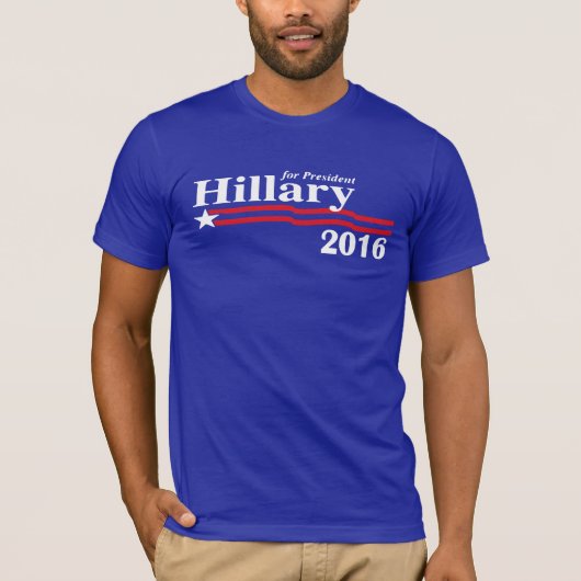 T-shirt Hillary Clinton pour la chemise de président 2016 (Devant)