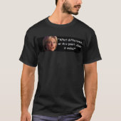 T-shirt Hillary Clinton - quelle différence il fait (Devant)