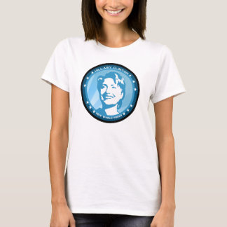 T-shirt hillary clinton (rayons bleus)
