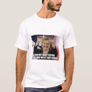 T-shirt Hillary Clinton - scandale d'email