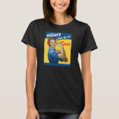 T-shirt Hillary peut le faire 2016 (Devant)