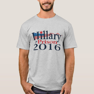 T-shirt Hillary pour la chemise 2016 de prison