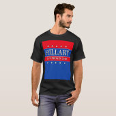 T-SHIRT "HILLARY POUR LA PRISON 2016 " (Devant entier)