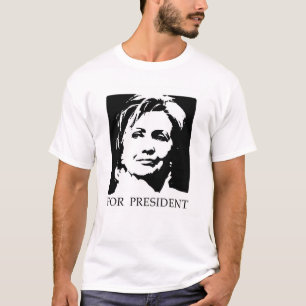 T-SHIRT HILLARY POUR LE PRÉSIDENT