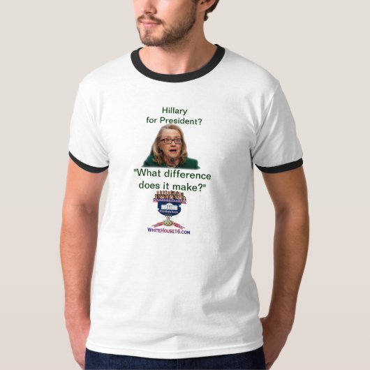 T-shirt Hillary pour le président ? (Devant)