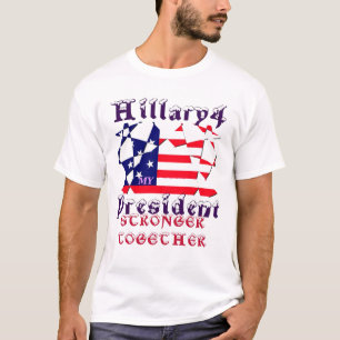 T-shirt Hillary Pour le président américain Nous sommes pl