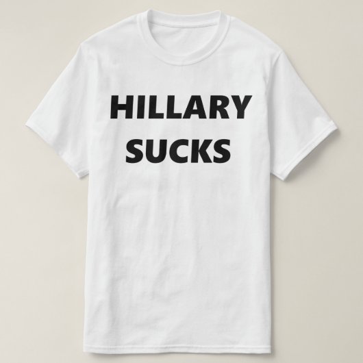 T-shirt Hillary suce (Design devant)